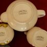 " Arthur Wood "England Tea Set (UNUSED):Tea Pot/Sugar Bowl & Milk Jug Image 2