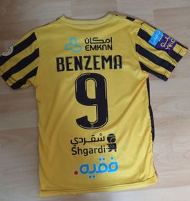 Ittinad Club Soccer Jersey ((Benzema 9))