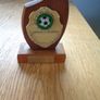 Vintage Wooden Trophy for Sale Image 4