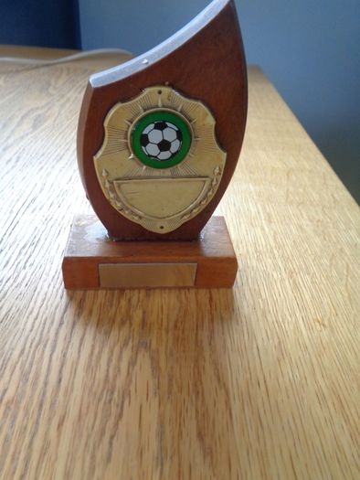 Vintage Wooden Trophy for Sale