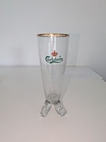 Carlsberg Vintage Viking Horn Glass