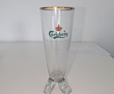 Carlsberg Vintage Viking Horn Glass