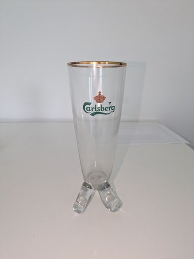 Carlsberg Vintage Viking Horn Glass