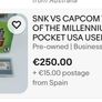 Match of the Millennium - SNK vs Capcom - NeoGeo Pocket Colour Image 2