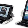 New Samsung Galaxy Tab 2 7.0 / P3100 Pu Leather Folio Wallet Case W/ Stand Black Image 2