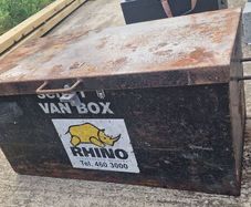 van tool box Rhino heavy duty
