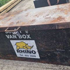 van tool box Rhino heavy duty
