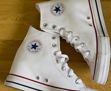 Converse Chuck Taylor Wedge Trainers size 39.5