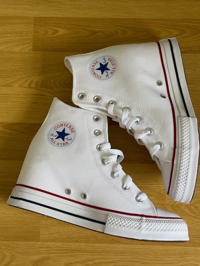 Converse Chuck Taylor Wedge Trainers size 39.5