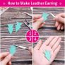 Making Kit, Shynek 2343pcs Earring Making Supplies with Earring Hooks, Jump Rings, Earring Posts, Earring Backs and Jewelry Pliers Tools for Earring Making and Jewelry Repair Image 4
