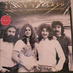 Black sabbath. Double Limited edition white vinyl record double album in gatefold sleeve. Mint condition White vinyl 2 LP version with custom picture labels in gatefold sleeve  1976  Broadcast from sabbath technical ecstasy tour.