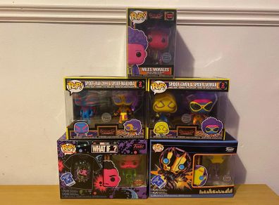 Marvel Funko Bundle ( Pops + Tee)