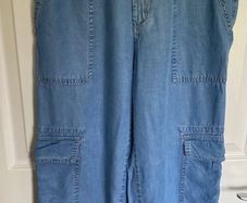 Summer lyocell denim combats