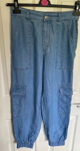 Summer lyocell denim combats