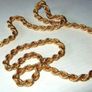 Vintage 9ct Gold Rope Chain-Pristine Image 3
