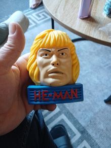 Vintage Masters of the Universe He-man Radio. tested, Working Rare Collectible