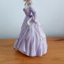 Christine Coalport Bone China Biscuit Bisque Hand Decorated porcelain figurine Image 3
