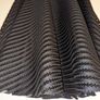 Black mesh skater midi skirt from New Look. Size 12. Image 5