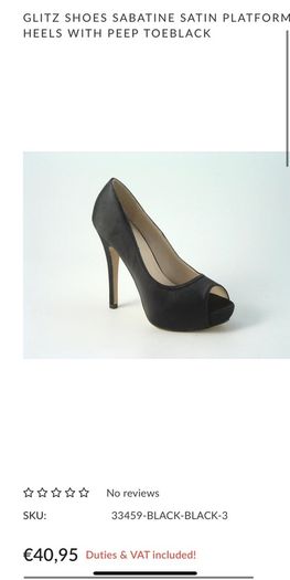 "Glitz" heels