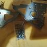 Toyota Corolla Verso 04-09 Genuine Radio Stereo Mounting Brackets Image 3