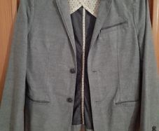 Zara boys shirt and jacket set, age 11-12