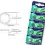 SONY SR920SW 371 AG6 1.55V Alkaline Watch Batteries  5pcs Image 3