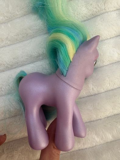 Vintage G3 My Little Pony Hasbro Lickity-Split Purple Body 2002 Used Please see pictures