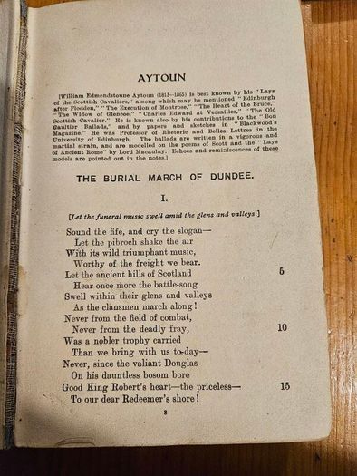 The Educational Series Of Intermediate Classics. Antique Hardback In Fair Condition.  See Photos For Same.