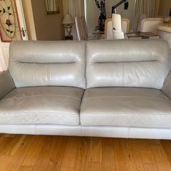 grey couch ( 3 and 2 seater)