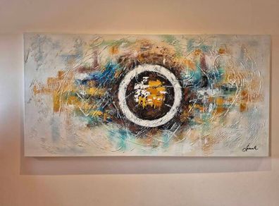 Large abstract painting