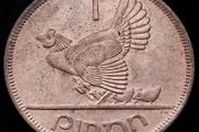[#2661] - Ireland 1952 | Irish 1d | One Penny | KM.11 | UNC