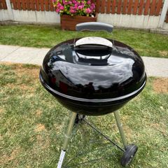 Charcoal Weber BBQ and chimney