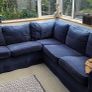 Corner Sofa with 2 sets of covers Image 2