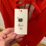 Carolyn Donnelly size 14 orange viscose mix top Image 4