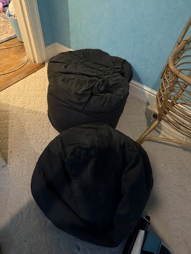 3 Black Bean Bags