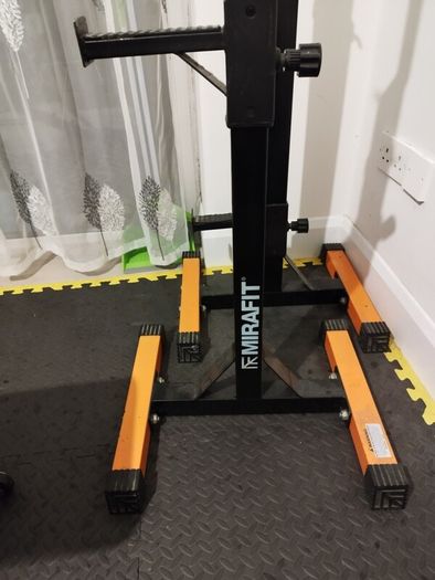 mirafit half rack