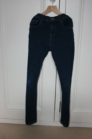 Boys Skinny Leg Denim Jeans with Stretch Age 10 - 11 Years Like New