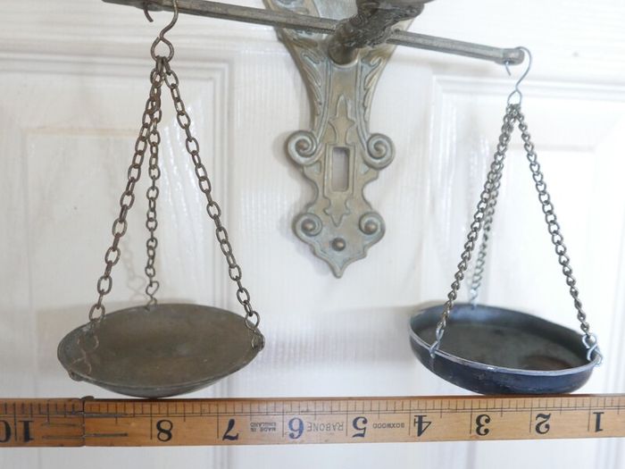 Vintage Scale, Wall Scale, Wall Decoration