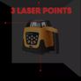New laser kit rotary 360 laser with receiver 3 point Image 2
