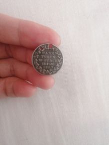 1813 Irish Silver 10 pence Bank Token