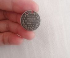 1813 Irish Silver 10 pence Bank Token