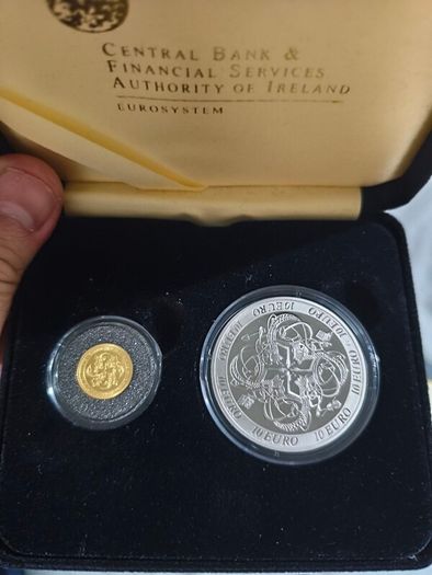 2007 Irish Celtic Culture Gold & Silver Proof Set
