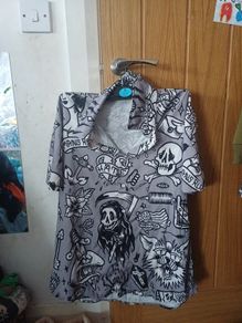 tattoo inspired shirt short sleeve