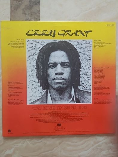 Eddy Grant LP (Irish) - Walking On Sunshine