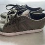 Women Canvas Trainers sneakers Adidas Honey Low Light Olive Green/White size UK 4 Image 3