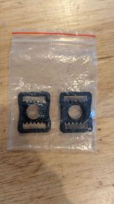 Strap clips for GAA helmet