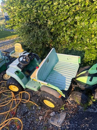 Selection of battery powered tractors