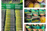 150 Items Mixed Citronella Outdoor Candles - Insect Repellant - Job Lot