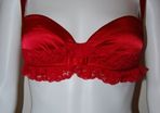 La senza red satin bra