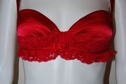 La senza red satin bra